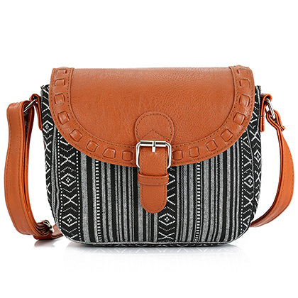 Alexandria - Aztec Inspired Woven Shoulder Bag